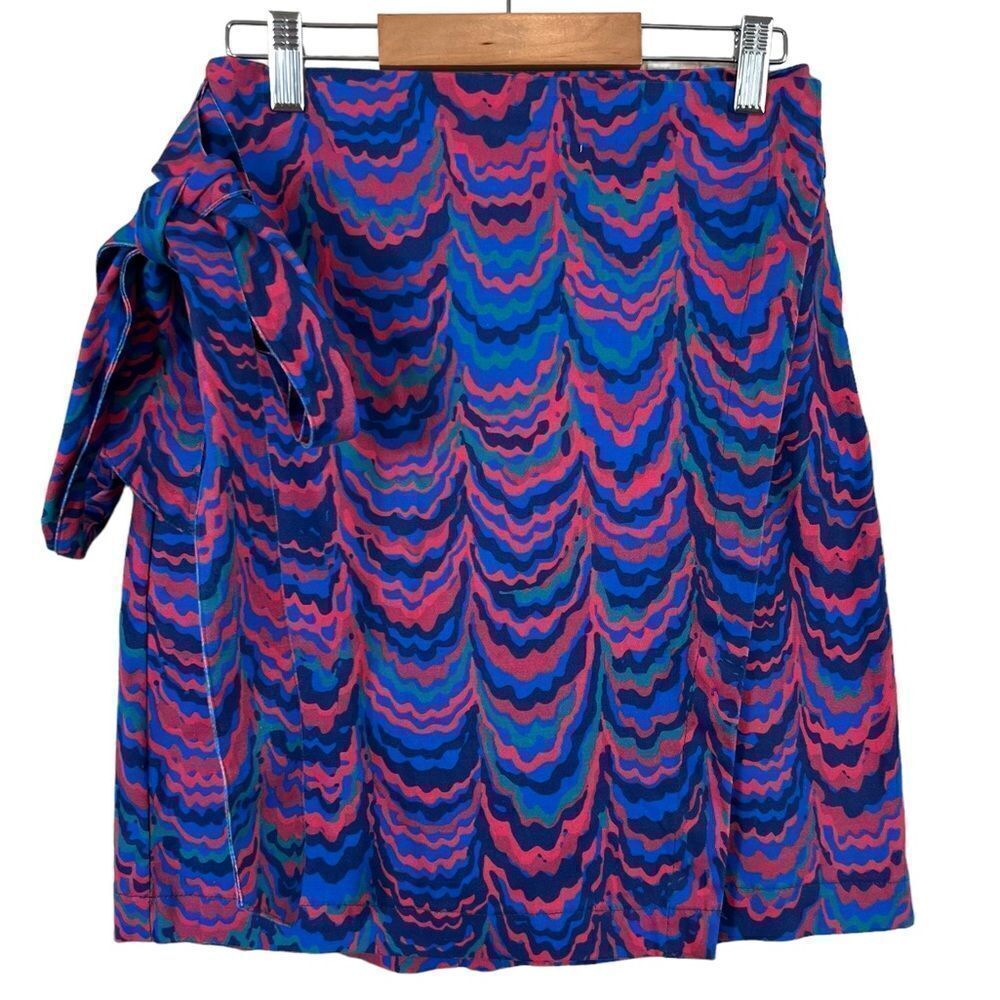 Anthropologie Porridge Iris Wrap Skirt